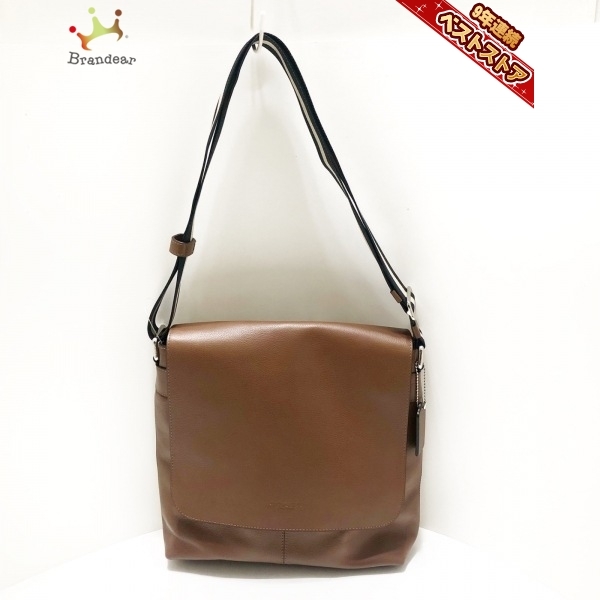 新素材新作 コーチ COACH ショルダーバッグ F72362 - レザー ダークブラウン×ネイビー×マルチ バッグ その他 新素材新作 コーチ COACH ショルダーバッグ F72362 - レザー ダークブラウン×ネイビー×マルチ バッグ その他