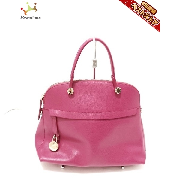 【激安大特価!】 パイパー ハンドバッグ FURLA フルラ レザー バッグ ピンク ハンドバッグ 【激安大特価!】 パイパー ハンドバッグ FURLA フルラ レザー バッグ ピンク ハンドバッグ