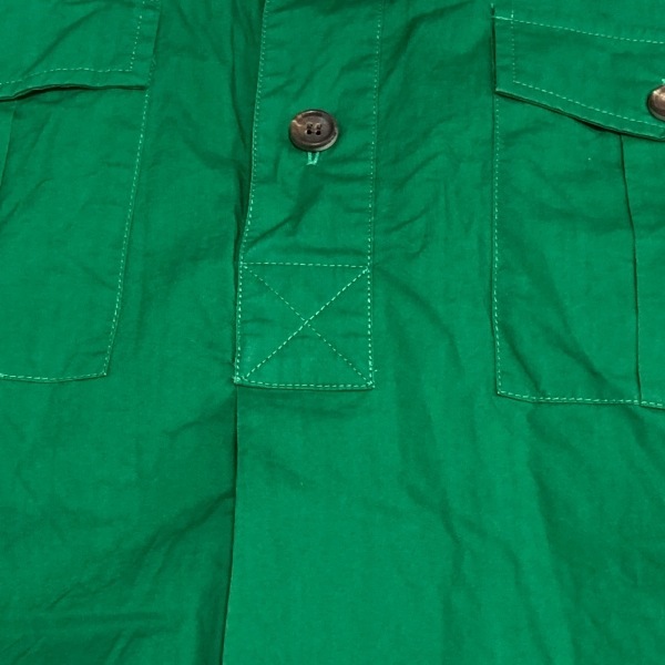 プランシー PLAN C サイズ38 M - グリーン レディース レギュラーカラー/長袖/ロング/ポロシャツワンピ ワンピース_画像7