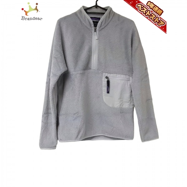 古典 サイズS ブルゾン Patagonia パタゴニア - ジャケット 美品 長袖/ハーフジップ/春/秋 レディース ライトグレー 女性用 古典 サイズS ブルゾン Patagonia パタゴニア - ジャケット 美品 長袖/ハーフジップ/春/秋 レディース ライトグレー 女性用