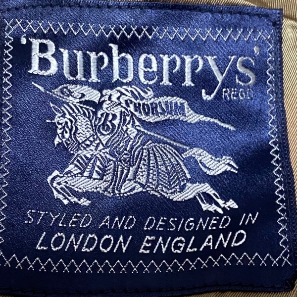 バーバリーズ Burberry's - ベージュ×黒×オレンジ メンズ 長袖/冬 コート_画像3