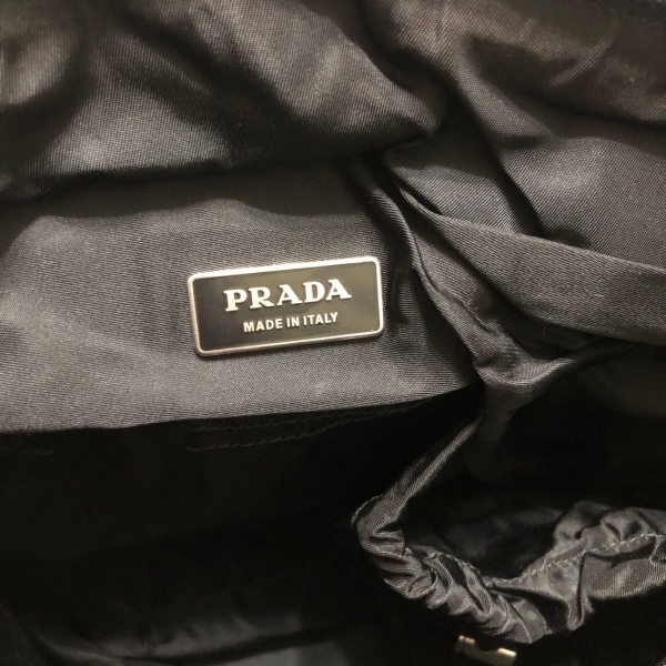 プラダ PRADA ビジネスバッグ - ナイロン×レザー 黒 バッグ_画像8