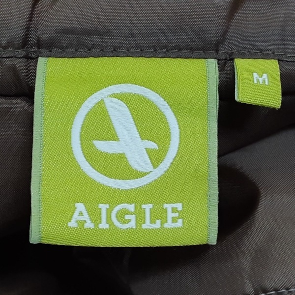 エーグル AIGLE ダウンジャケット サイズM - ベージュ レディース 長袖/秋/冬 ジャケット_画像3