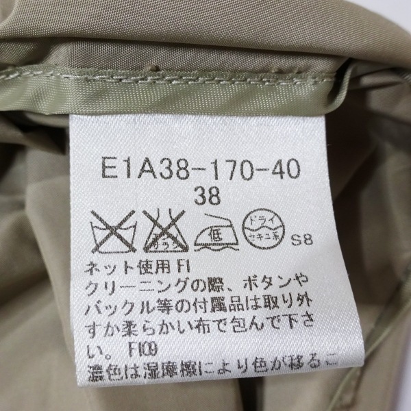 バーバリーブルーレーベル Burberry Blue Label サイズ38 M - ベージュ レディース 長袖/CRESTBRIDGE/春/秋 コート 5