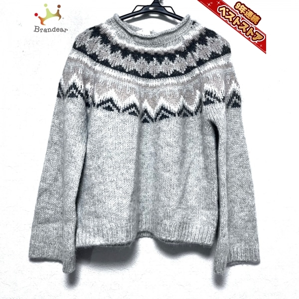 メーカー在庫少、売り切れ時はご容赦ください BEIGE(ベイジ) 長袖セーター サイズ4 XL 通販 BEIGE(ベイジ) パーカー 長袖 ニット アイボリー