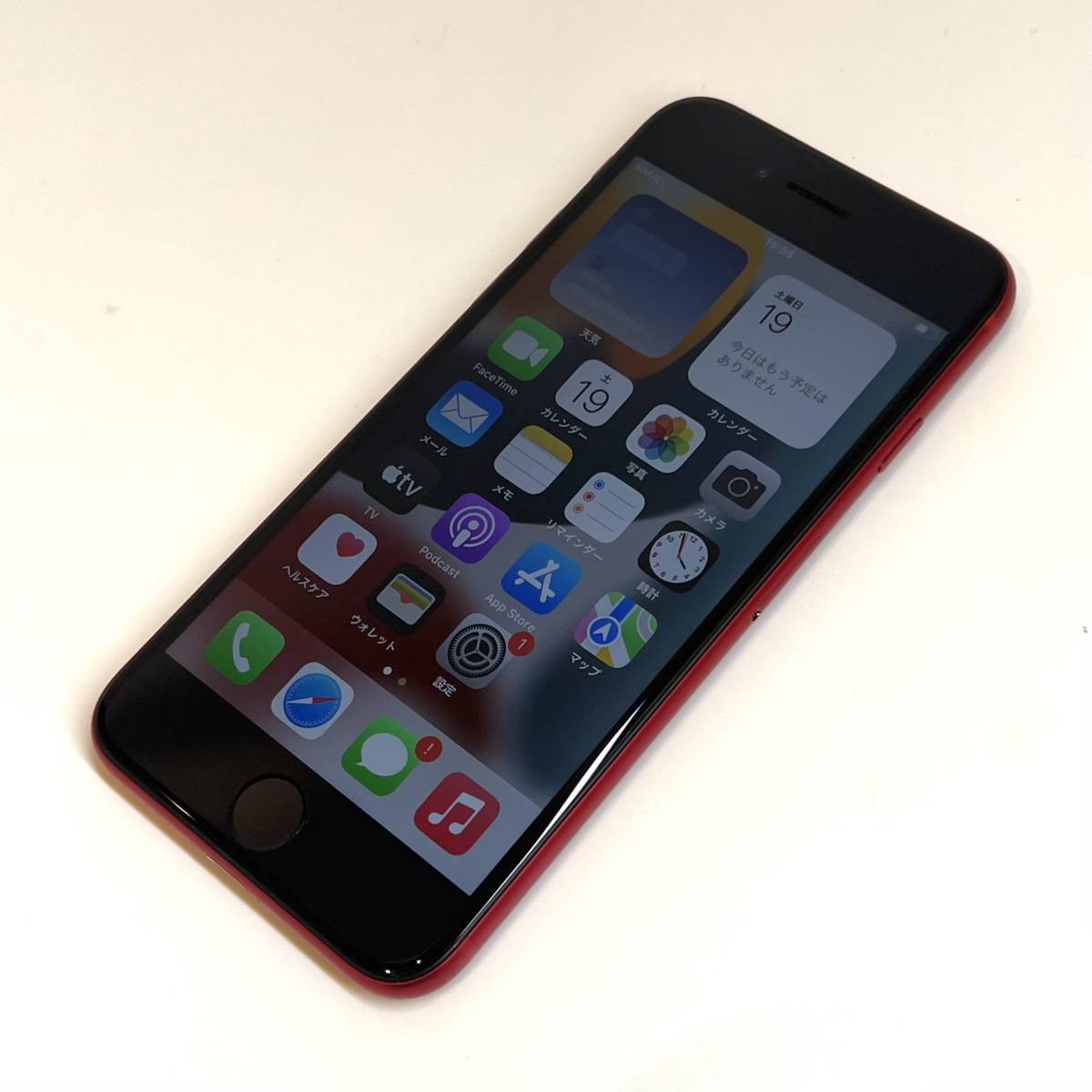 中古】SIMフリー 第2世代 iPhone SE 2 64GB レッド MHGR3J/A