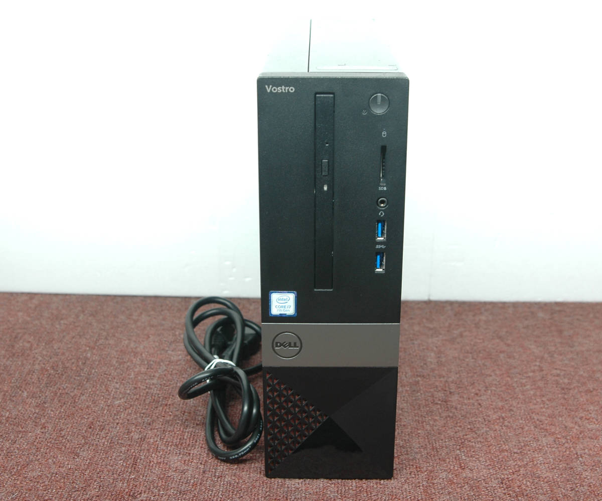⑦Core i7-7700 Dell「 Vostro 3268 」Office付-