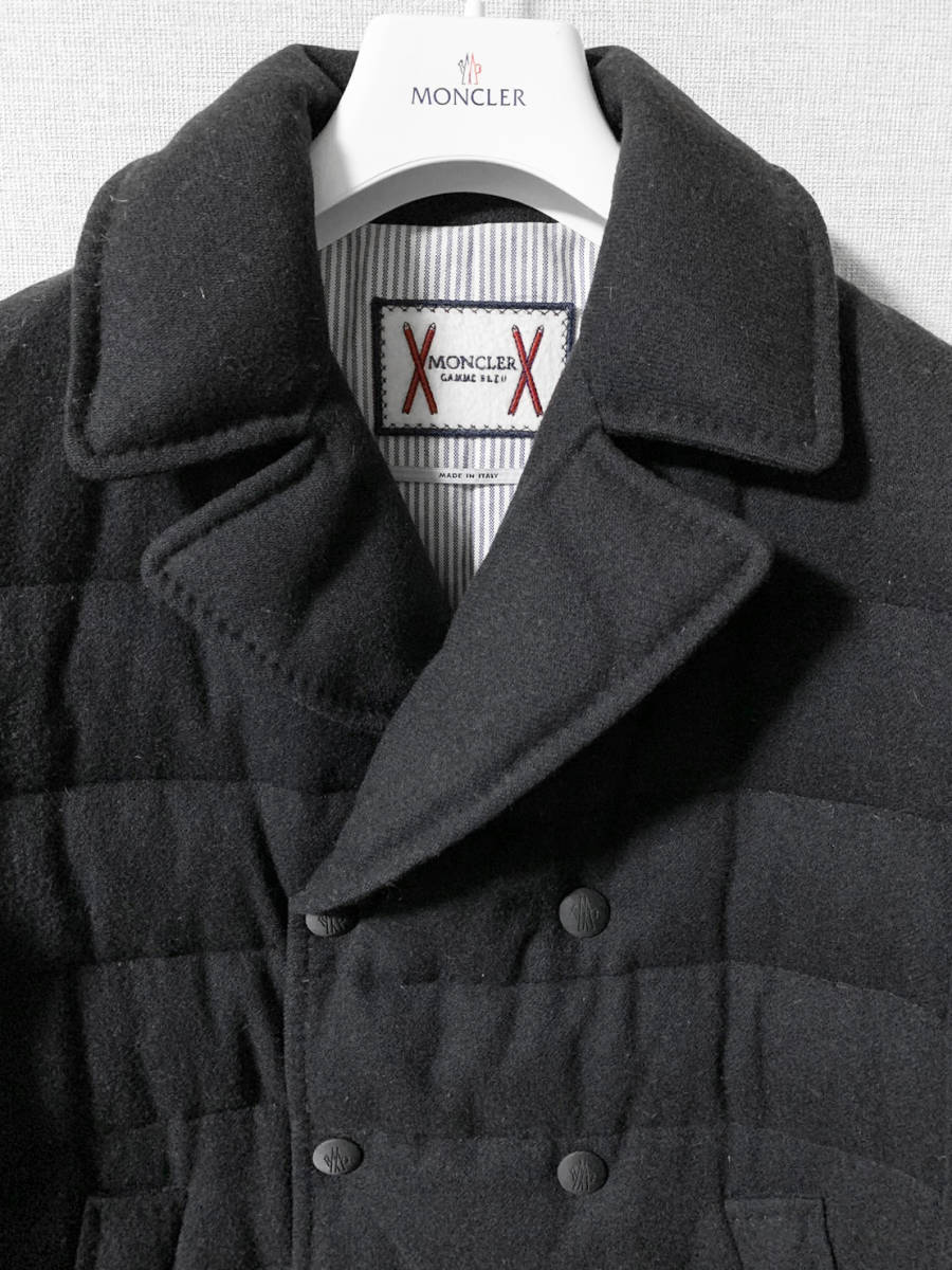 MONCLER GAMME BLEU モンクレール ガムブルー カシミア混 ウール P