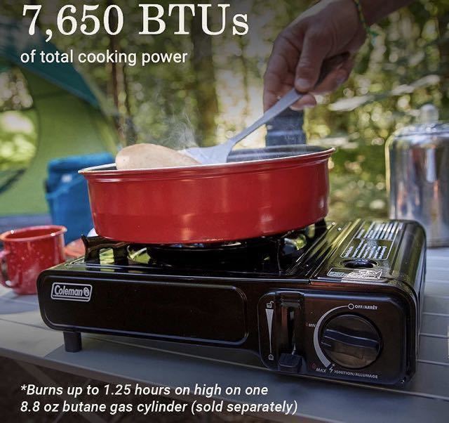 限定1台 Coleman Portable Butane Stove with Case・コールマン 限定1台 Coleman Portable Butane Stove with Case・コールマン