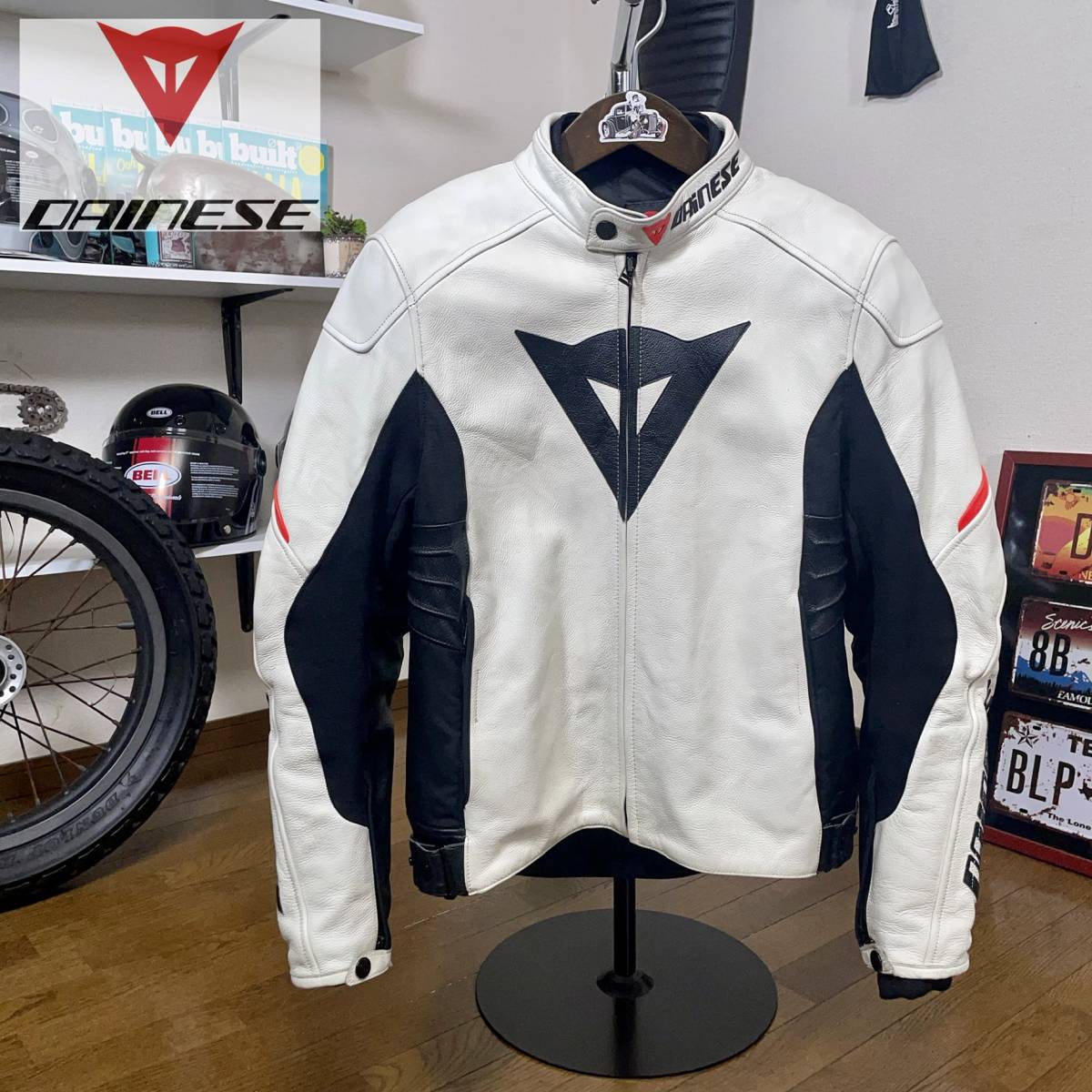 定価７万☆DAINESE ダイネーゼ G.LAGUNA EVO PELLE レザージャケット