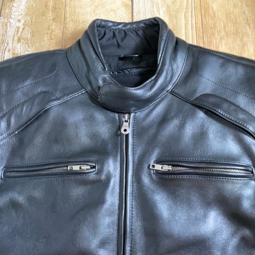 驚きの価格 ハーレーダビッドソン シングル ライダースジャケット