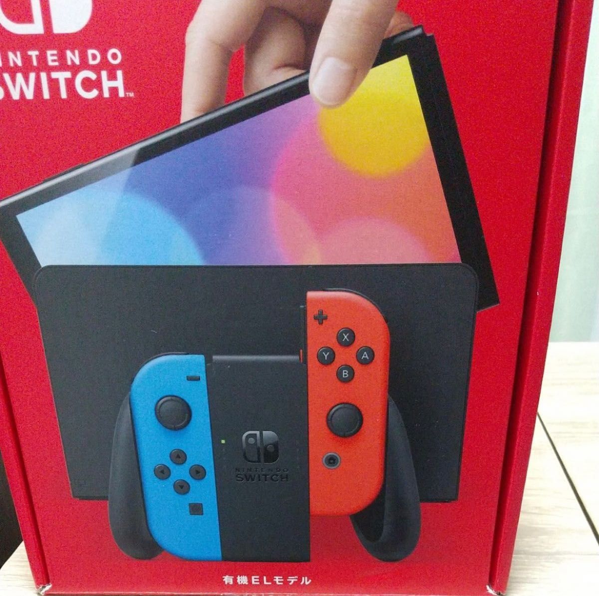 新品未使用】Nintendo Switch 有機ELモデル ネオンブルー ネオンレッド