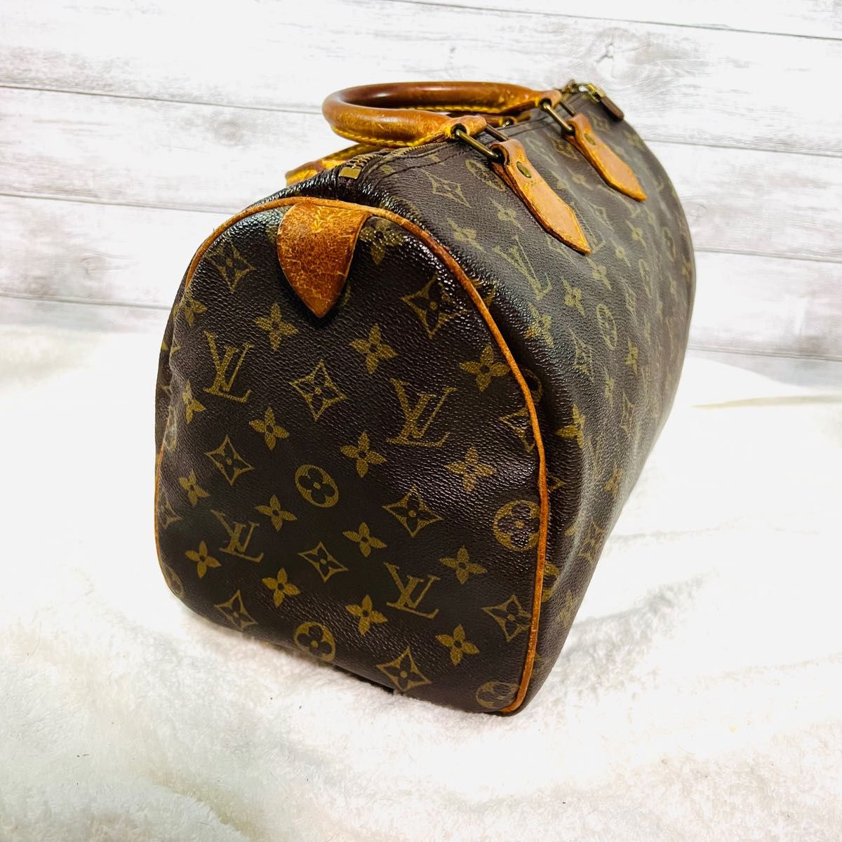 希少】LOUIS VUITTON ルイ・ヴィトン スピーディ30 モノグラム 希少】LOUIS VUITTON ルイ・ヴィトン スピーディ30 モノグラム