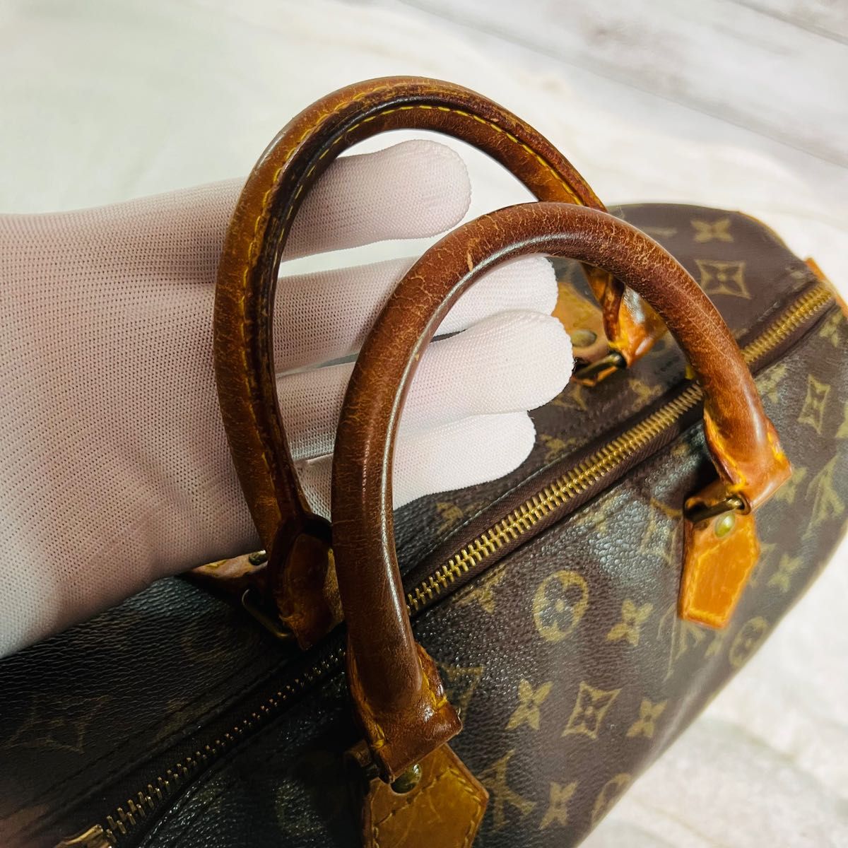 希少】LOUIS VUITTON ルイ・ヴィトン スピーディ30 モノグラム 希少】LOUIS VUITTON ルイ・ヴィトン スピーディ30 モノグラム
