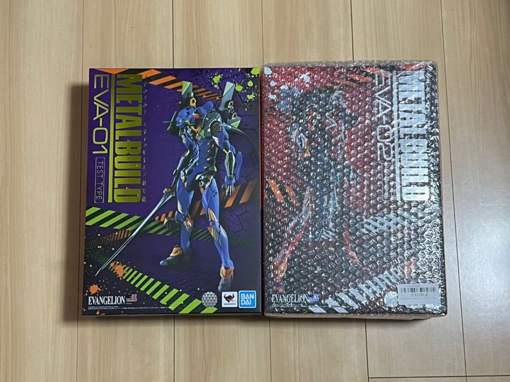 METAL BUILD エヴァンゲリオン 初号機 弐号機 零号機 武器セット×2
