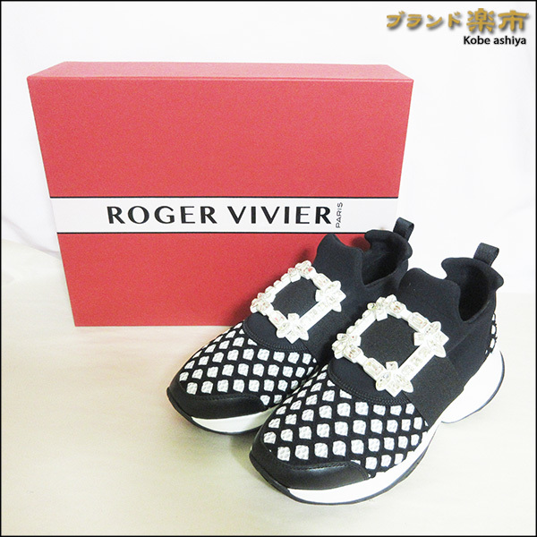 人気カラーの VIVIER】ロジェヴィヴィエ ROGER バックル 【ROGER スニーカー VIVIER】ロジェヴィヴィエ ストラス