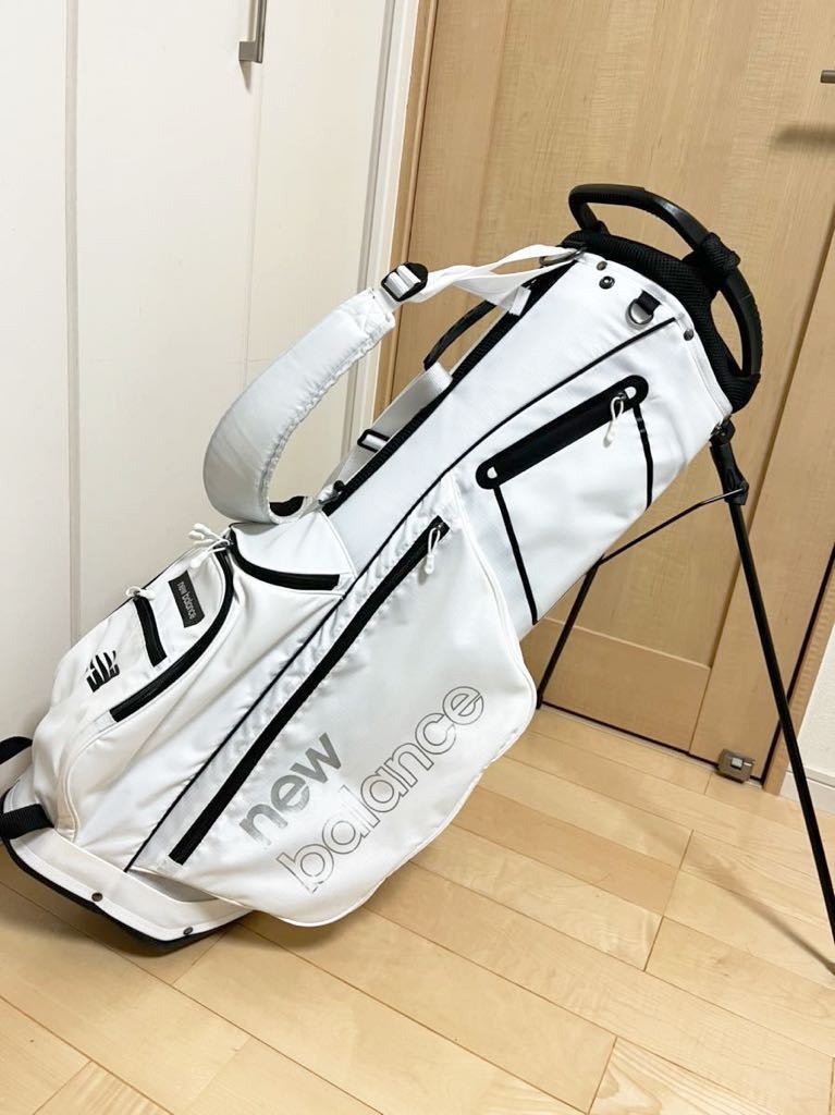 ヤフオク! - 1円〜☆美品☆ニューバランス☆スタンドキャディバッグ☆20...
