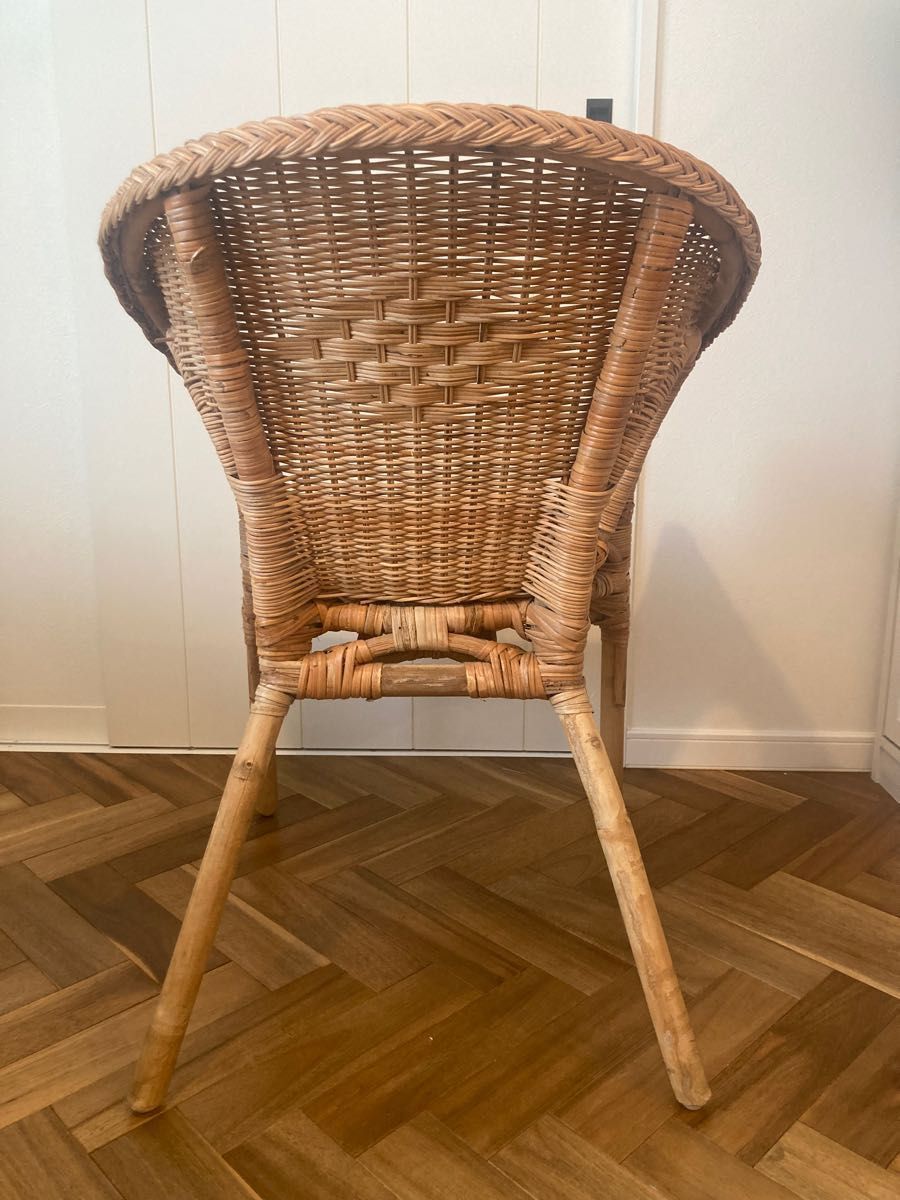 IKEA AGEN アーゲン パーソナルチェア/籐/ナチュラル　椅子