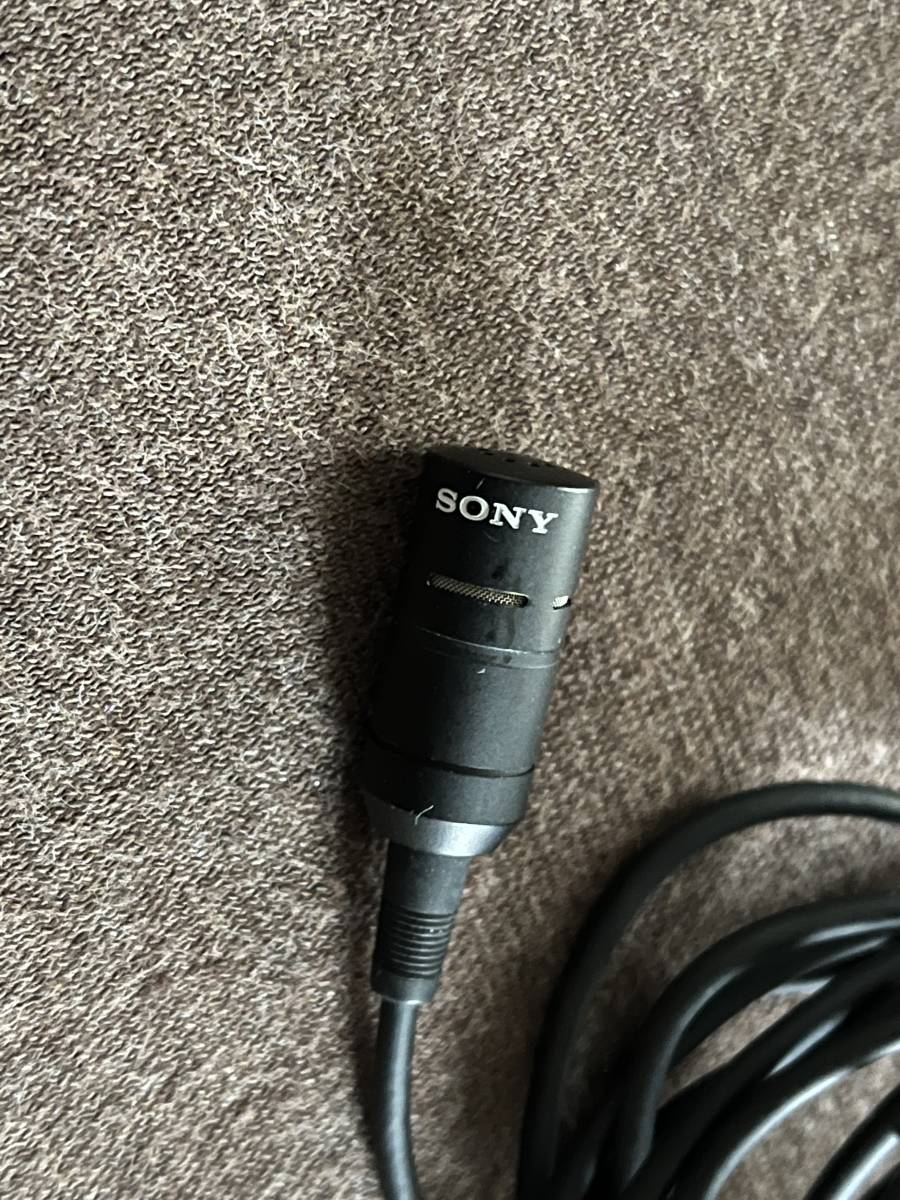 SONY ECM-88B 有線ラベリアマイク(品)-
