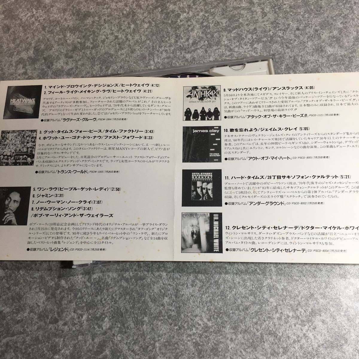 非売品　1991年POLYSTAR洋楽オムニバスCD