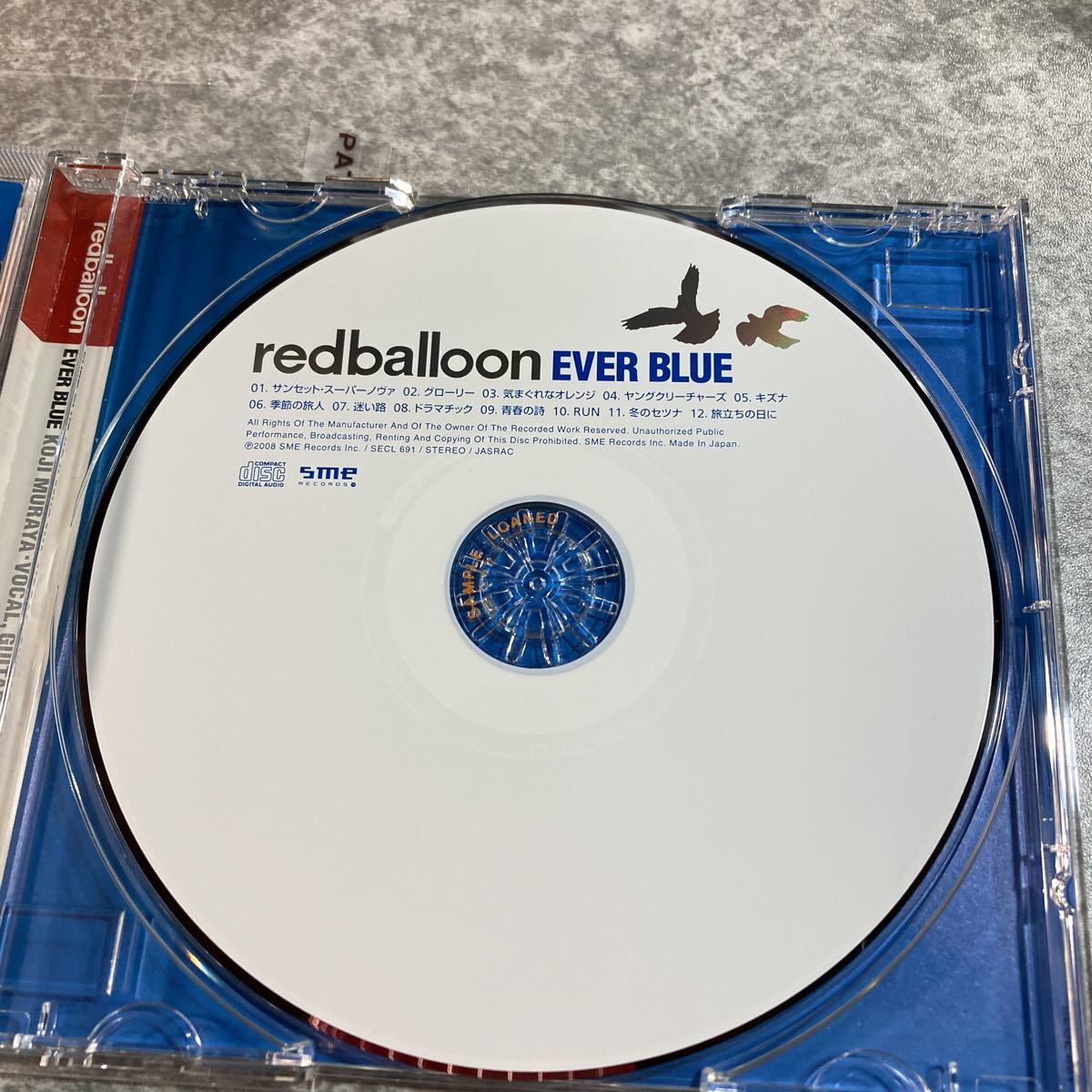 【国内盤CD】 redballoon／EVER BLUE_画像5