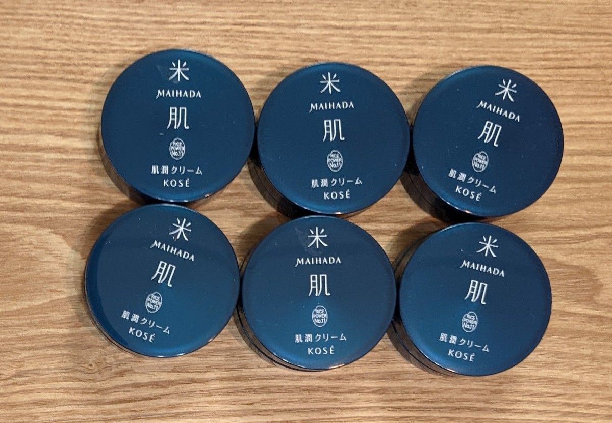 6個 米肌 肌潤クリーム おまとめ-