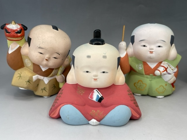 福助株式会社謹製 1968年~お年玉人形 福助人形 12体おまとめ 品(日本