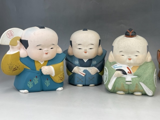 福助株式会社謹製 1968年~お年玉人形 福助人形 12体おまとめ 品(日本