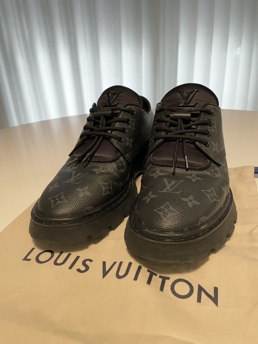 LOUIS VUITTON ルイヴィトン モノグラム エクリプス シューズ 8.5