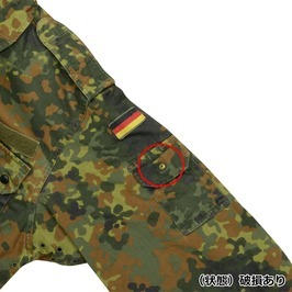 ドイツ軍放出品 コンバットジャケット 国旗パッチ付き フレクター迷彩 [ サイズ1 / 破損あり ] フィールドジャケット_画像7