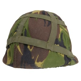  England army discharge goods helmet cover Mk6 helmet for DPM duck [ out size / with defect ] DPM camouflage England camouflage 