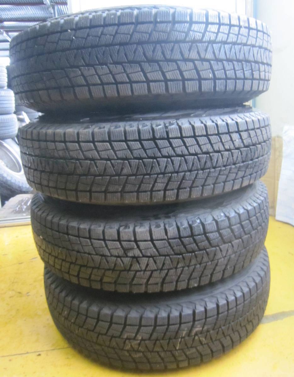 G478☆バリ溝！鉄　175/80R15　ブリザック　DM-V1　J15X6JJ　100/114.3　5Hマルチ_画像10