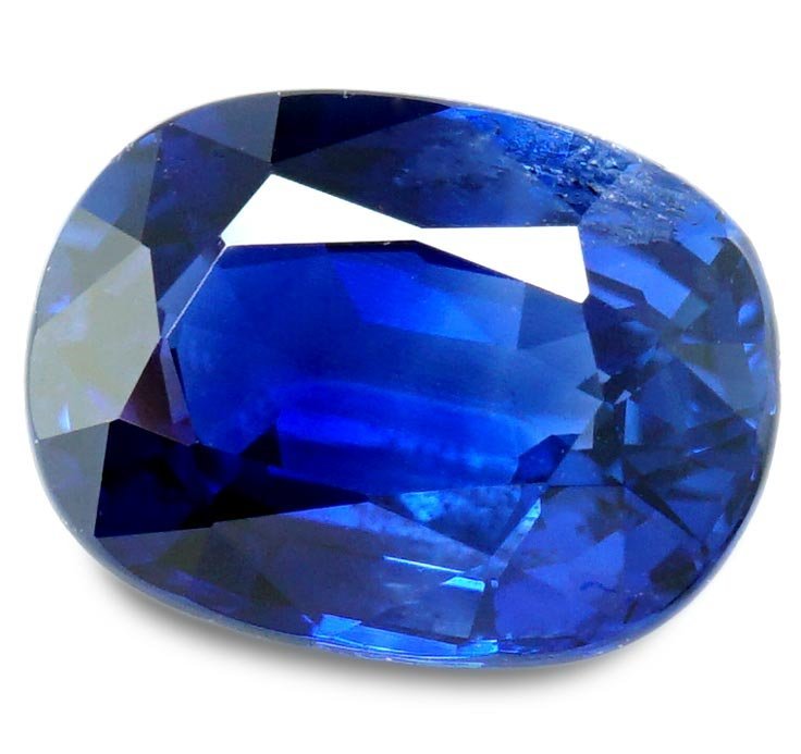 鑑別NO/NZ7812ロイヤルブルー【鑑別付】天然サファイア0.847ct <加工