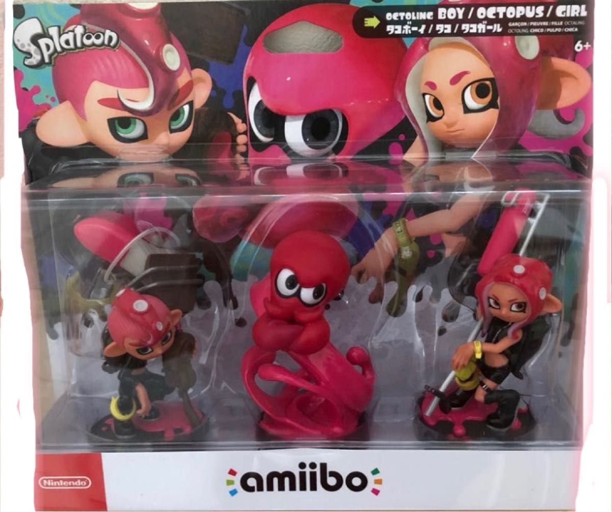 amiibo アミーボ タコボーイ タコ タコガール スプラトゥーンシオ