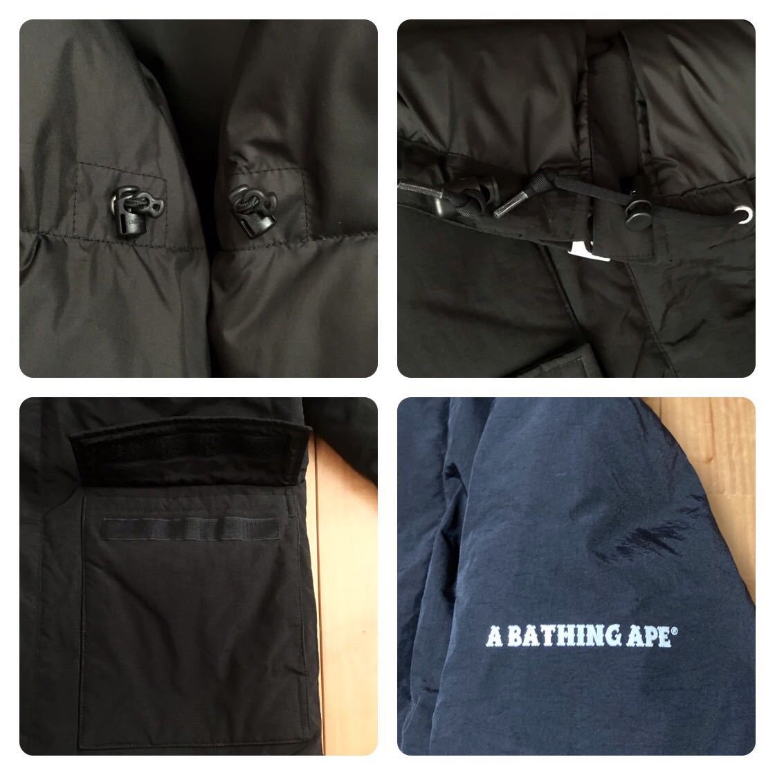 ファー付き ダウンジャケット Sサイズ FUR hoodie down jacket a bathing ape bape pirate エイプ ベイプ アベイシングエイプ m1716_画像8