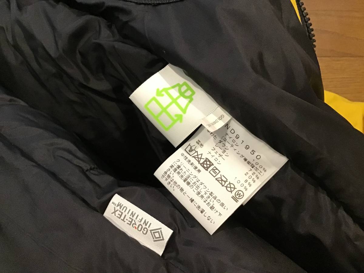 ★☆未使用品 THE NORTH FACE ノースフェイス Baltro Light Jacket バルトロライトジャケット ND91950 Lサイズ / AY 国内正規品 2021FW ★_画像6