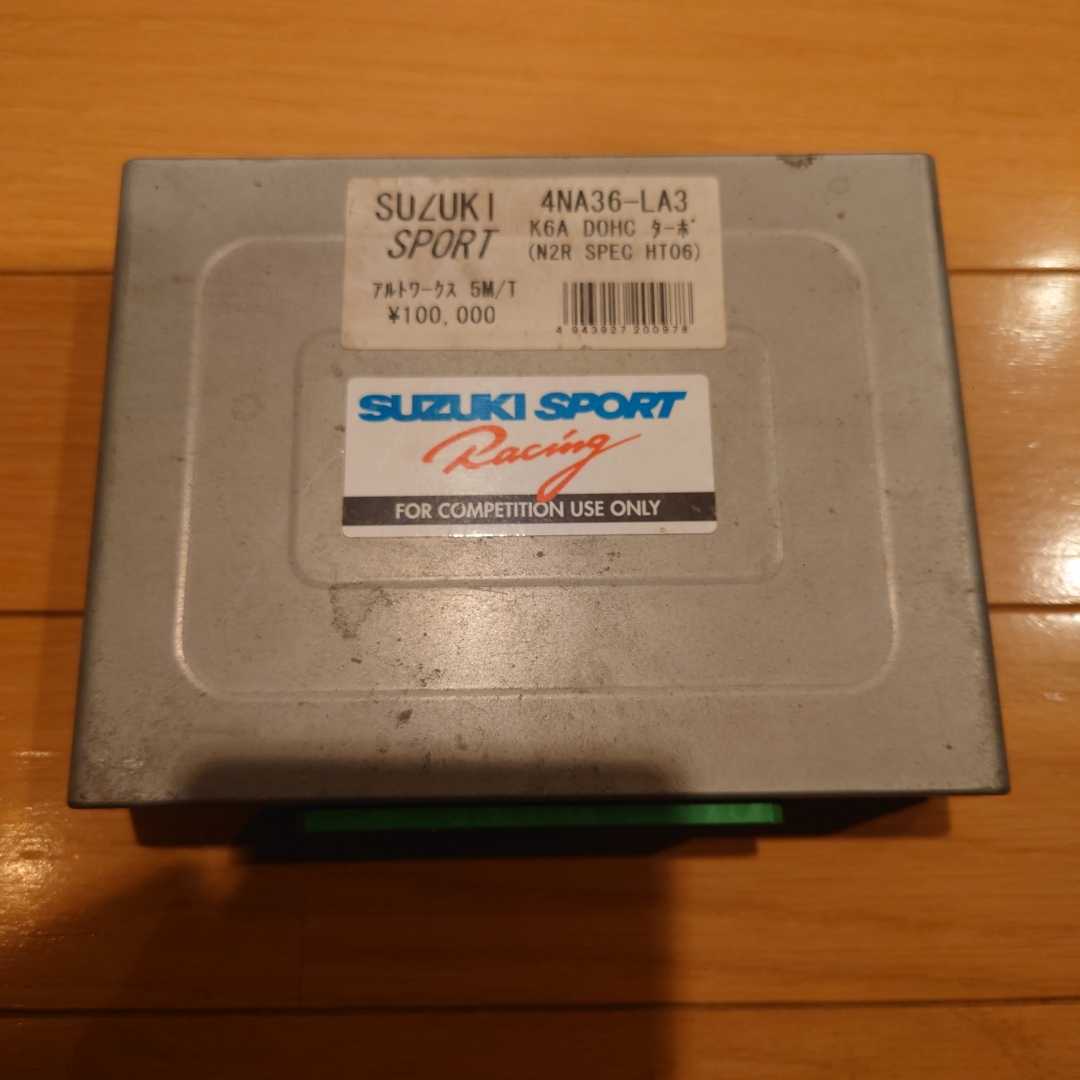 動作未確認】スズキスポーツECU N2R SPEC HT06 アルトワークス5MT