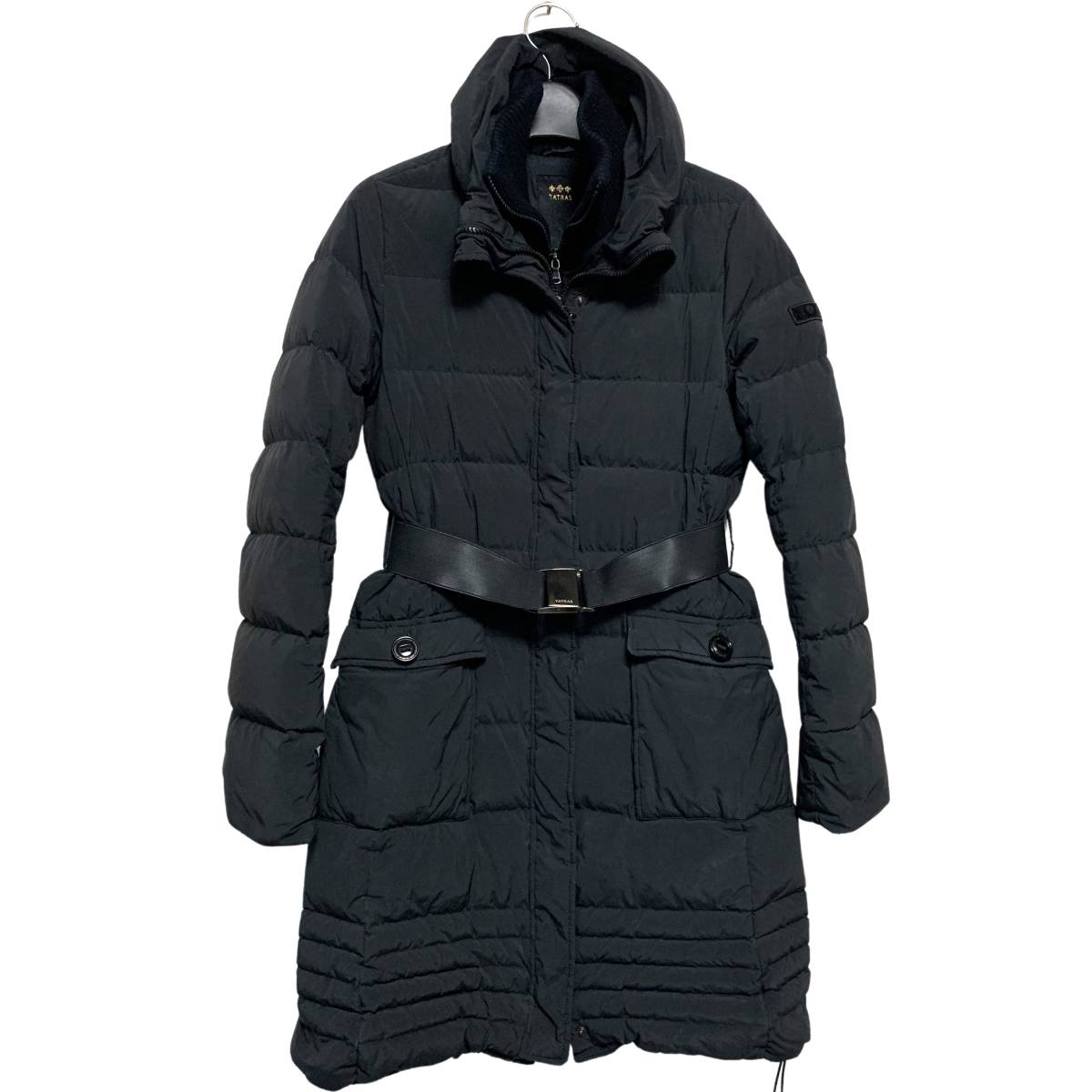 即決】国内正規品 TATRAS タトラス ライヤード ダウンコート/黒/02/LTA ...
