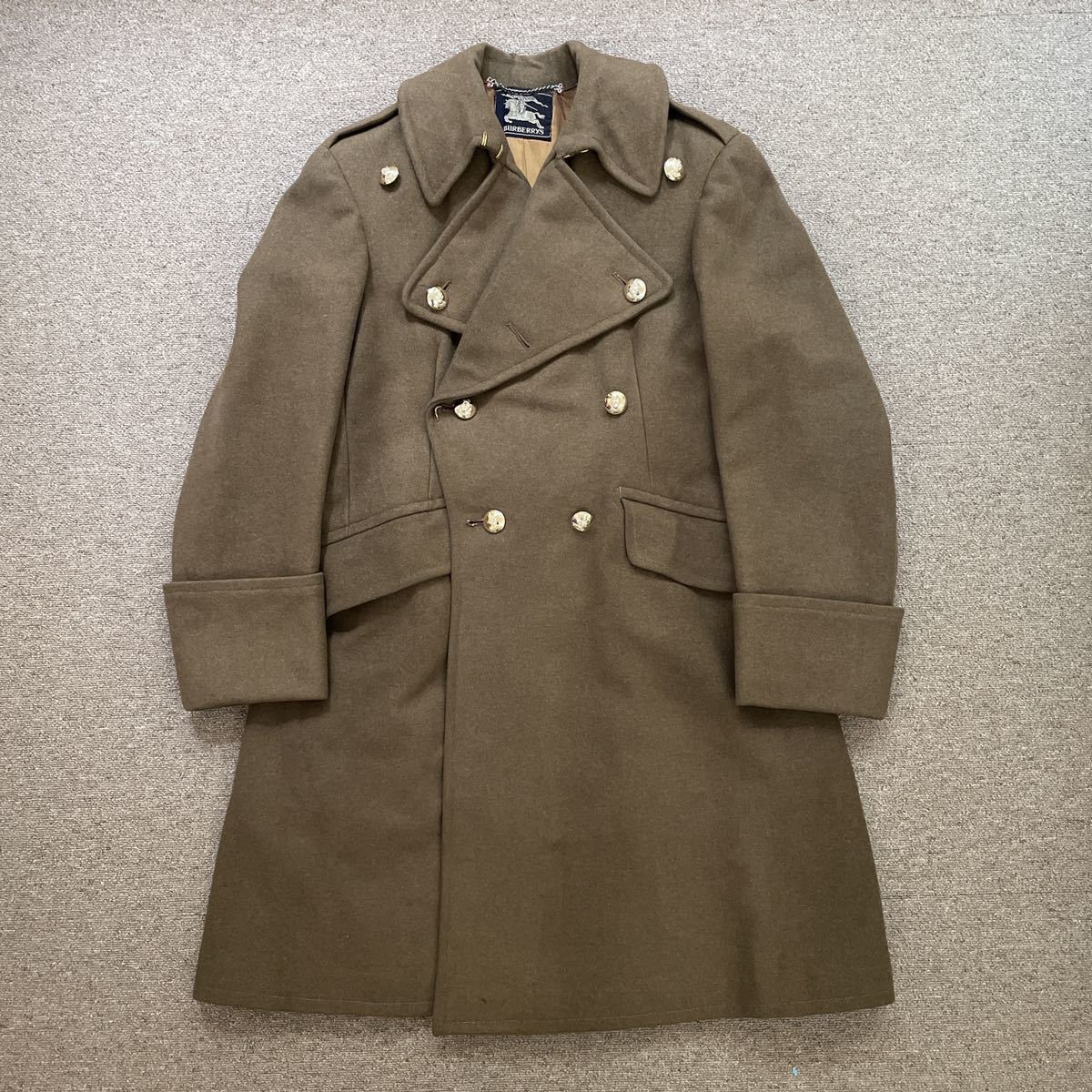 バーバリー イギリス軍 ロイヤルエアフォース RAF グレートコート 50s