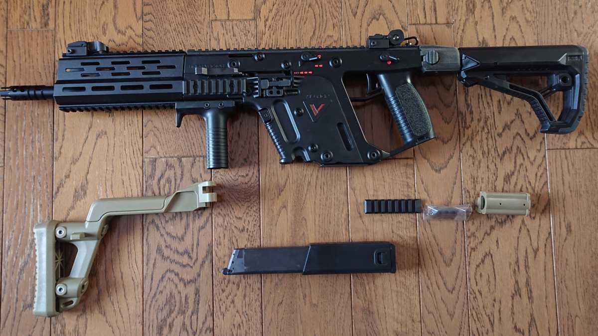 KSC KRISS VECTOR GBB クリス ベクター ガスブローバック 外装カスタム