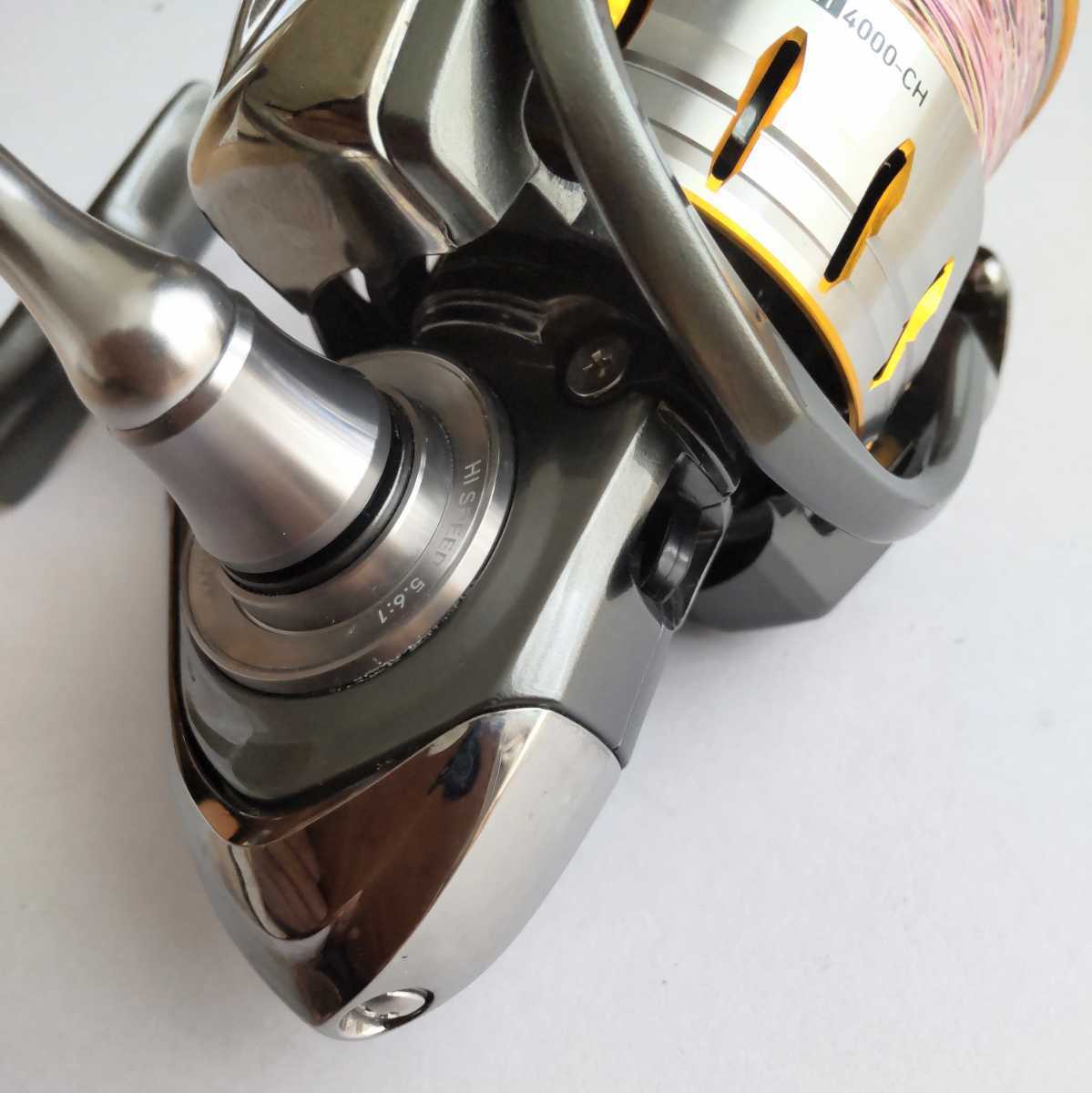 DAIWA ブラスト LT4000-CH ダイワ スピニングリール　スーパーライトジギング ショアジギング　オフショアジギング シーバス タイラバ _画像7