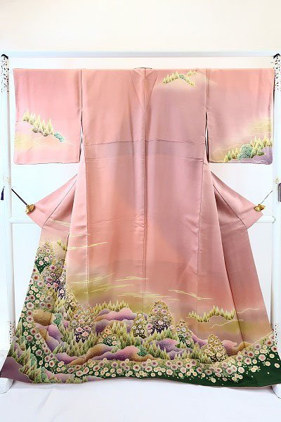 高品質お得】 ヤフオク! - 美品 訪問着 袋帯 帯揚 帯締4点セット
