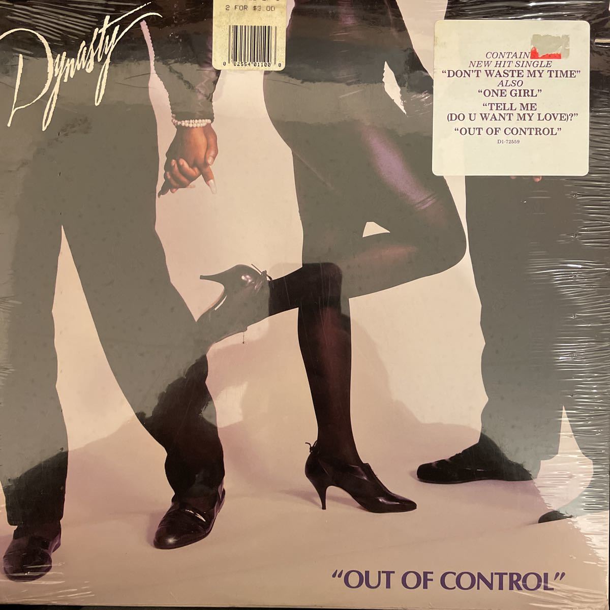 シールド！　USオリジLP！Dynasty / Out Of Control 1988年Solar_画像1