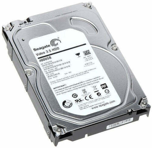 【パーツ】3.5 SATA 4TB 1台 正常 Seagate ST4000DM000 使用時間0H ■HDD1339