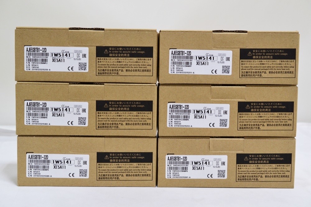 ◇未使用!三菱電機 シーケンサ AJ65SBTB1-32D (2021年製)×6個セット ...
