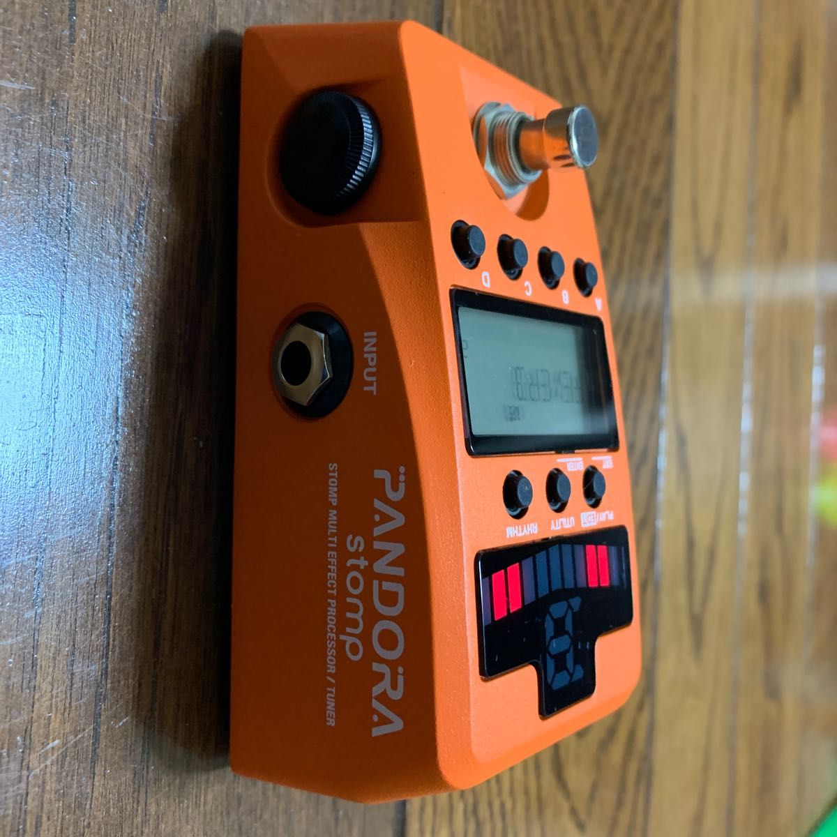 美品KORG コルグ コンパクトタイプモデリングマルチエフェクター PANDORA stomp PX-ST-OR パンドラストンプ
