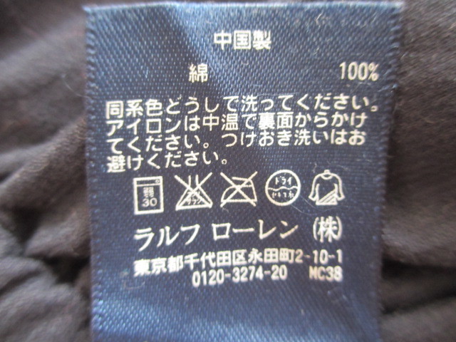 *1~2 times use *USED! Ralph Lauren dark blue corduroy cloth One-piece 3T*100.*