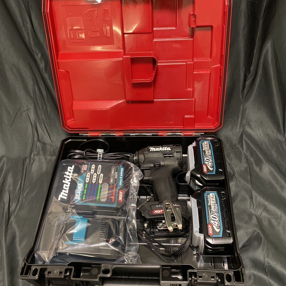1円~ 送料無料 makita マキタ 40V 充電式 インパクトドライバ