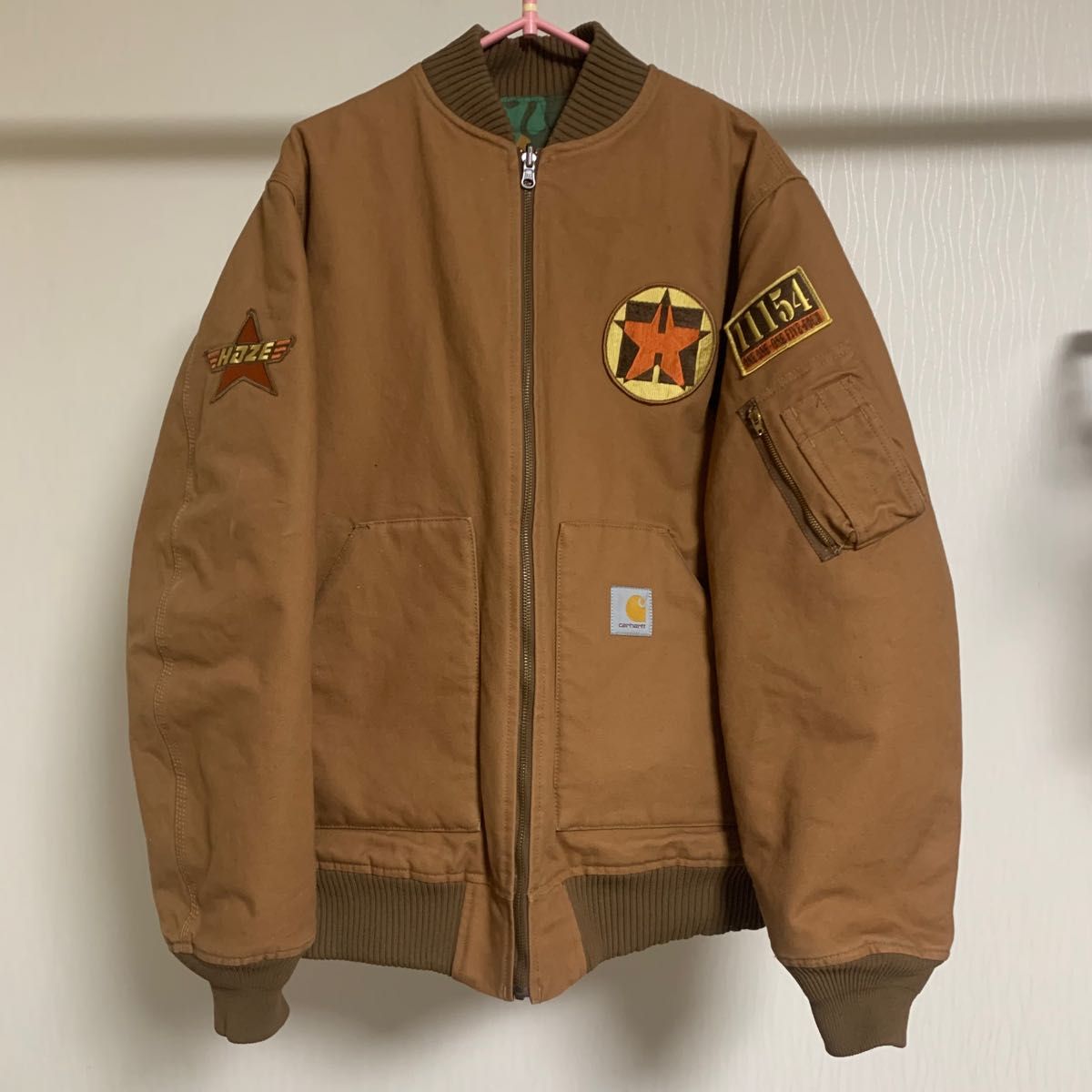 carhartt×haze×djmuro リバーシブルジャケット