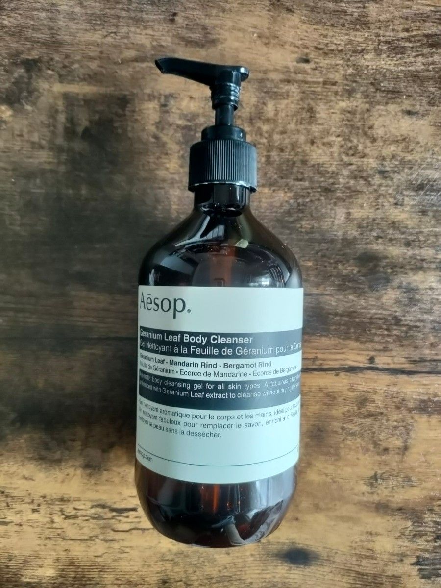 Aesop ゼラニウム ボディクレンザー 500ml空容器 - 通販 - pinehotel.info